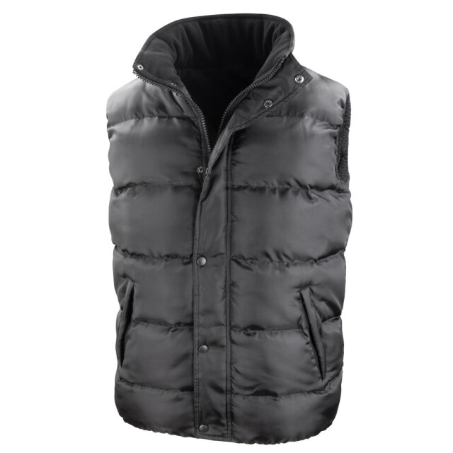 Result Heren core nova lux gevoerde fleece gevoerde bodywarmer jacket UTFK611_black large
