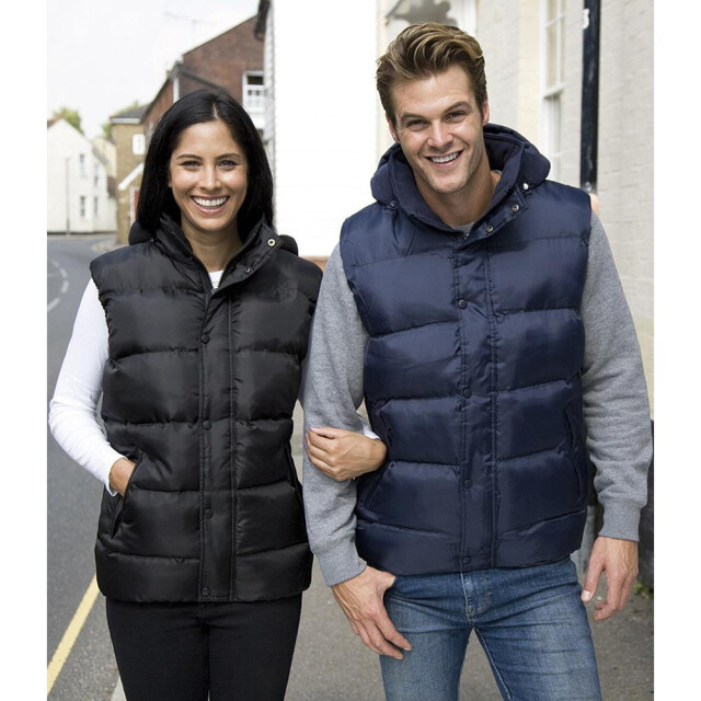 Result Heren core nova lux gevoerde fleece gevoerde bodywarmer jacket UTFK611_navyblue large