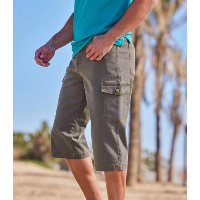 Atlas For Men Heren broek met elastische taille (verpakking van 2) UTAF668_greyblack large
