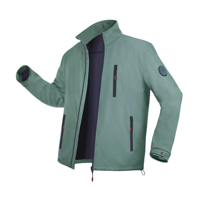 Atlas For Men Waterafstotende soft shell-jas voor heren UTAF546_turquoise large