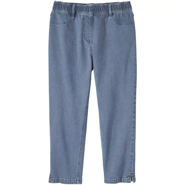 Atlas for Women Dames denim korte jeggings UTAF776_blue large
