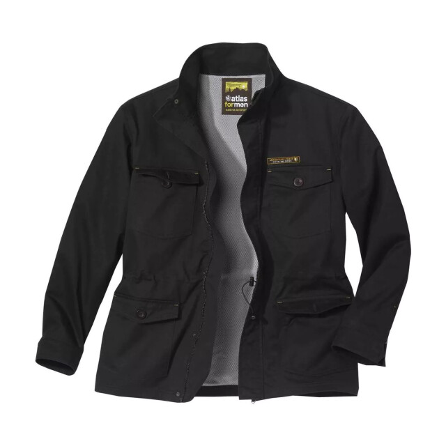 Atlas For Men Heren safari-jasje UTAF515_black large