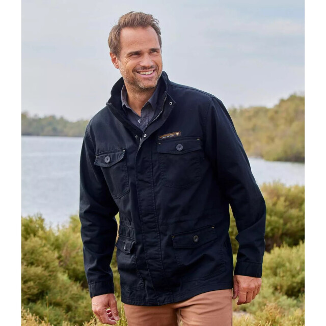 Atlas For Men Heren safari-jasje UTAF515_black large