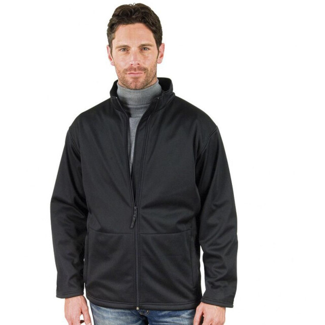 Result Core mensens soft shell 3 layer waterdicht jasje UTFK603_black large