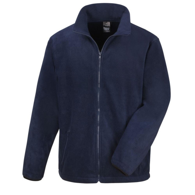 Result Heren core fashion fit outdoor fleece jacket UTFK608_navyblue large