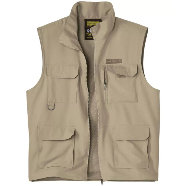 Atlas For Men Heren multi-zak gilet UTAF514_beige large