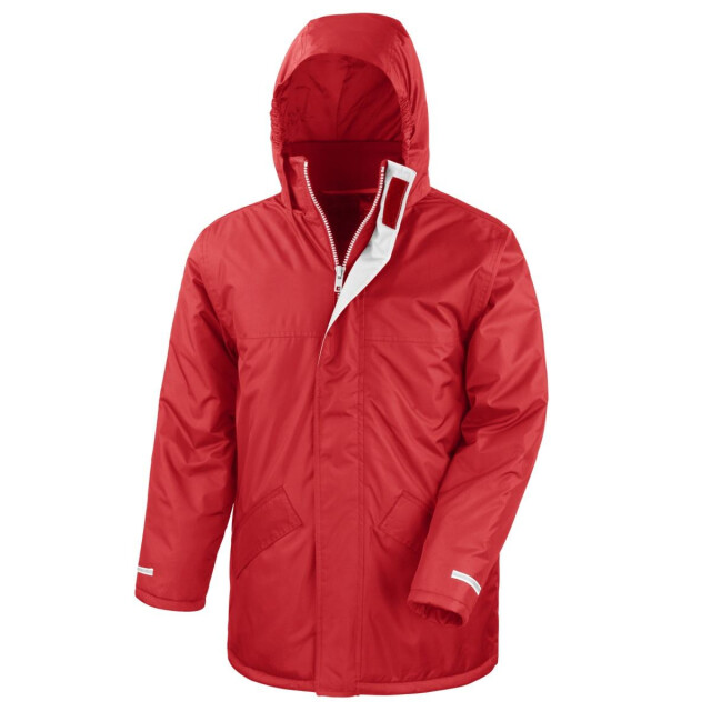 Result Heren kern winter parka waterdicht windproof jasje UTFK600_red large