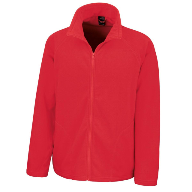 Result Core mens micron anti pill fleece jasje UTFK593_red large