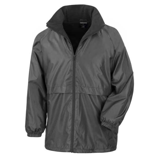 Result Heren core adult dwl jacket (met vouwbare kap) UTFK595_black large
