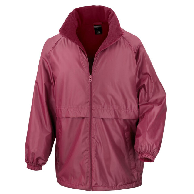 Result Heren core adult dwl jacket (met vouwbare kap) UTFK595_burgundy large