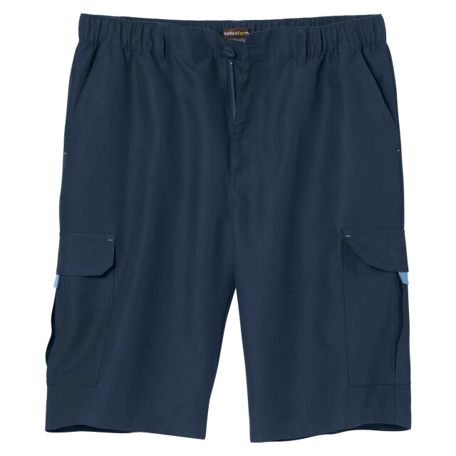 Atlas For Men Heren microvezel cargo shorts UTAF2086_navy large