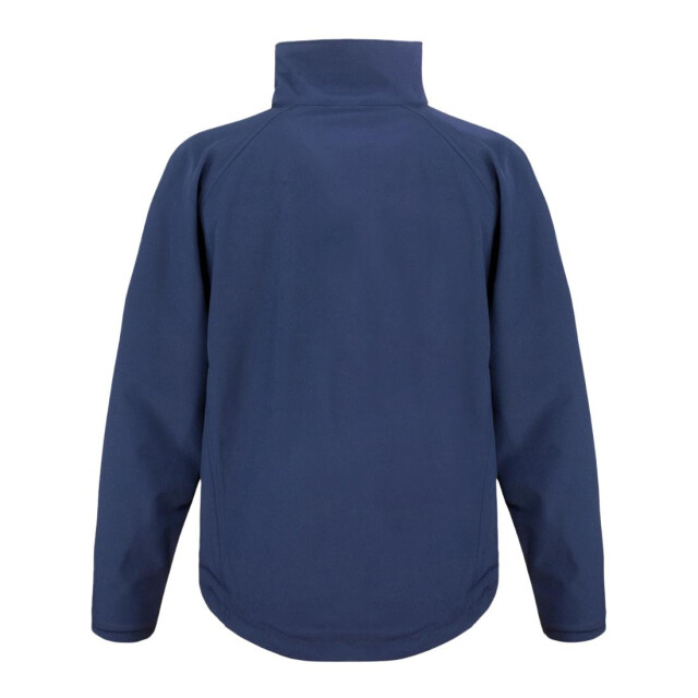 Result Heren 2 laagse basis softshell ademend windbestendig jasje UTFK575_navyblue large