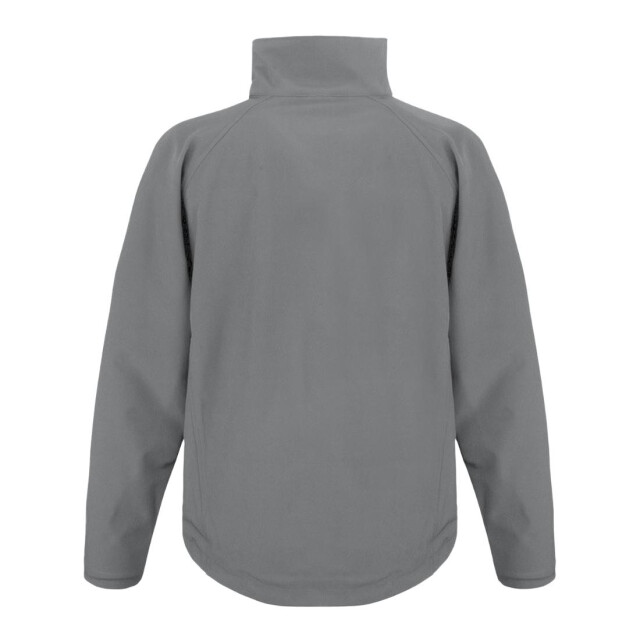 Result Heren 2 laagse basis softshell ademend windbestendig jasje UTFK575_silvergrey large
