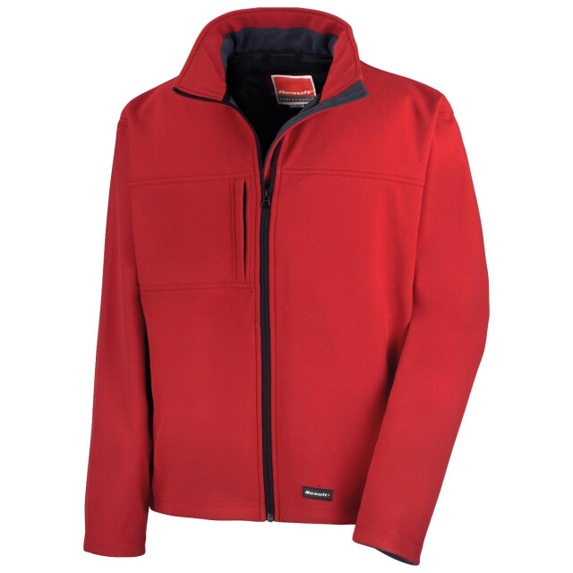 Result Heren softshell premium 3 layer performance jacket (waterdicht, winddicht & ademend) UTFK571_red large