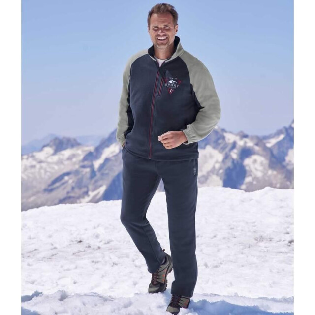 Atlas For Men Heren fleece trainingspak UTAF1762_navy large