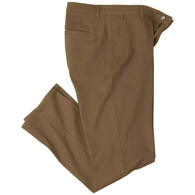 Atlas For Men Rechte keperstof heren UTAF1845_brown large