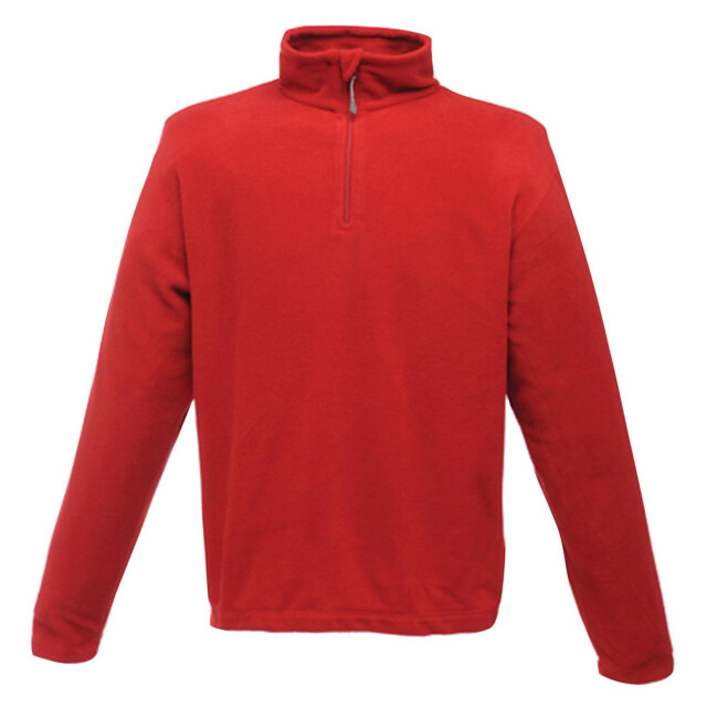 Regatta Heren micro zip neck fleece top (170 gsm) UTFK548_classicred large
