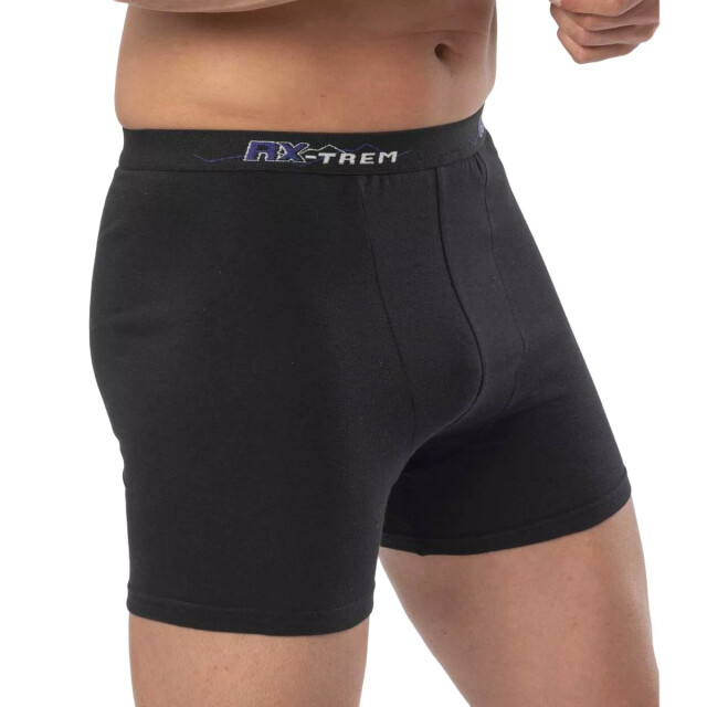 Atlas For Men Effen boxershorts voor heren (set van 6) UTAF1697_blackgreyblue large