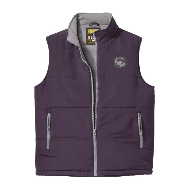 Atlas For Men Waterafstotend gewatteerd herenvest UTAF1712_plum large
