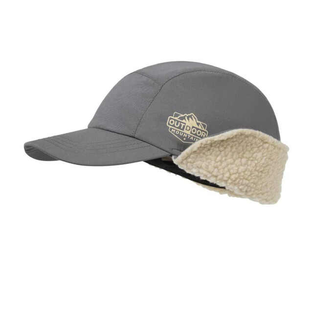 Atlas For Men Heren sherpa gevoerde muts UTAF1679_grey large
