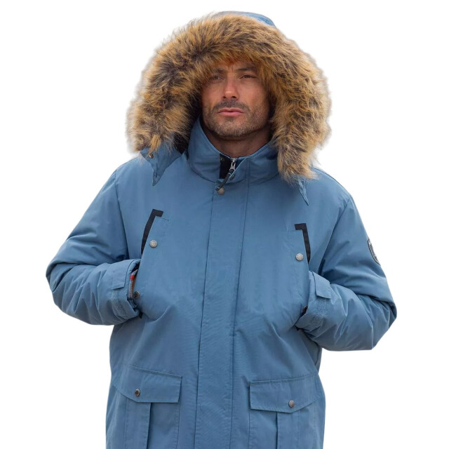 Atlas For Men Waterafstotende parka met meerdere zakken voor heren UTAF1640_blue large