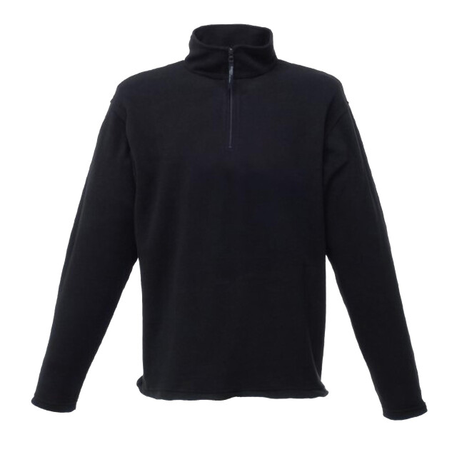 Regatta Heren micro zip neck fleece top (170 gsm) UTFK548_black large
