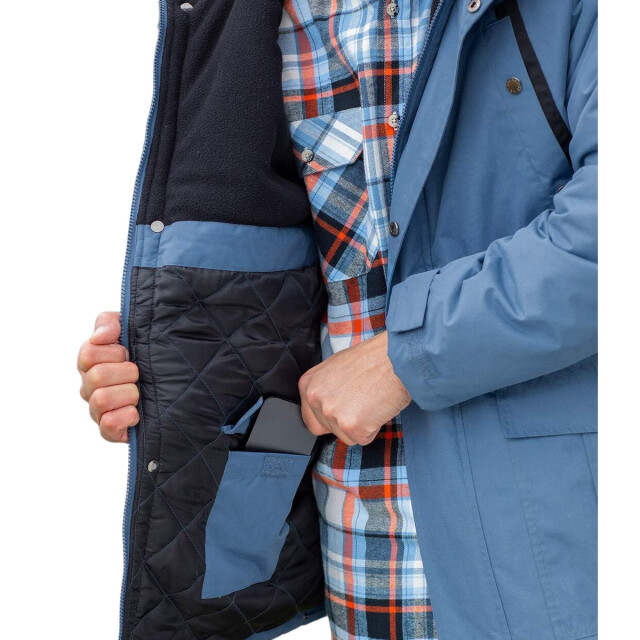 Atlas For Men Waterafstotende parka met meerdere zakken voor heren UTAF1640_blue large