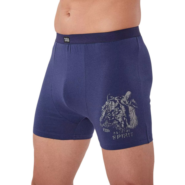 Atlas For Men Heren tiger stretch boxershorts (set van 2) UTAF1598_greynavyblue large