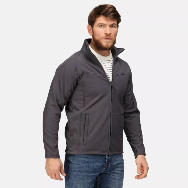 Regatta Professioneel heren uproar softshell windbestendig fleece-jack UTFK537_sealgrey large