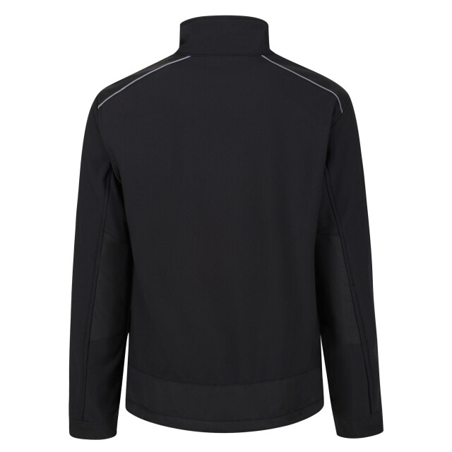 Regatta Heren zandstorm werkkleding softshell jasje UTFK540_blackblack large
