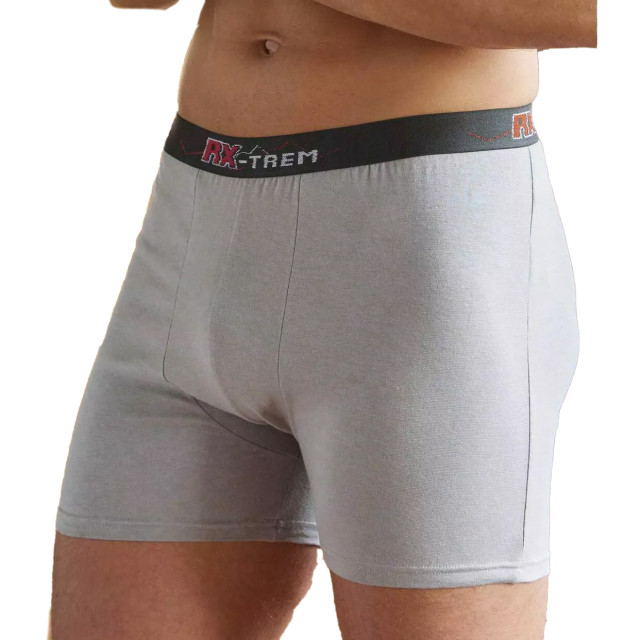 Atlas For Men Effen boxershorts voor heren (set van 6) UTAF1553_blackgrey large