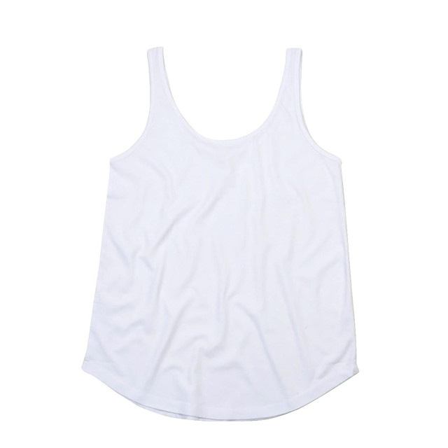 Mantis Dames losjes geschikt mouwloos vest topje UTFK470_white large