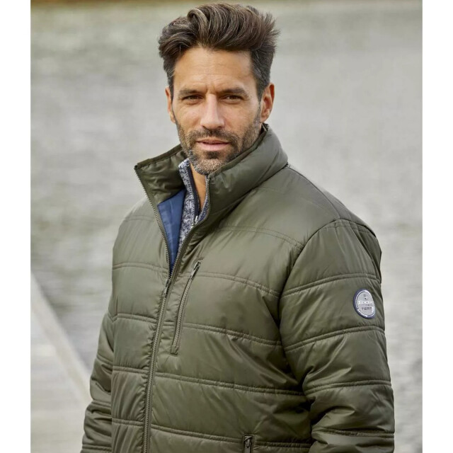Atlas For Men Heren lichtgewicht waterafstotend pufferjack UTAF151_khaki large
