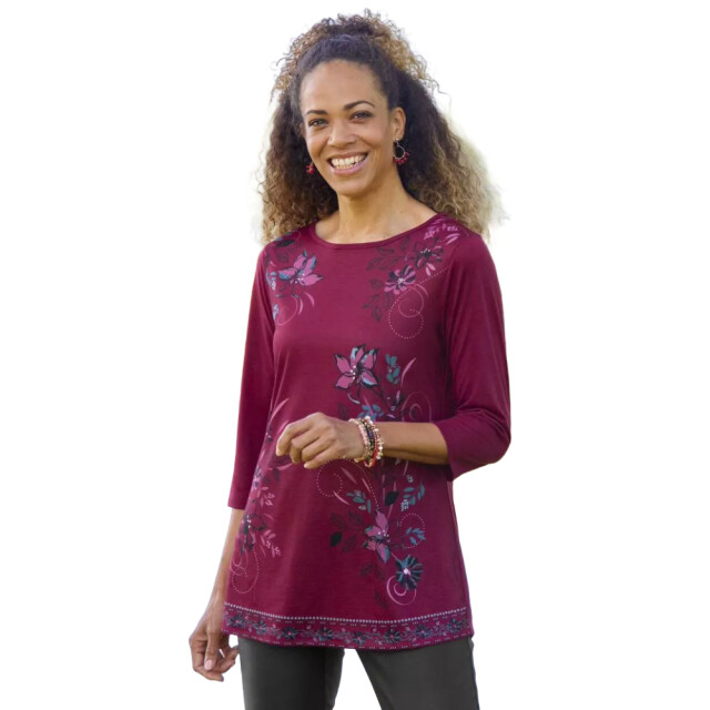 Atlas for Women Dames boot hals tuniek UTAF1432_raspberry large