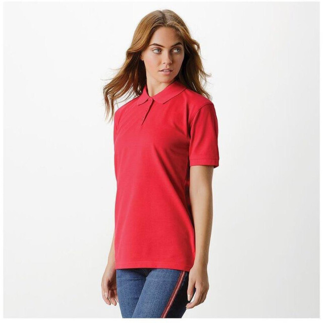 Kustom Kit Dames klassic superwash poloshirt met korte mouwen UTFK454_red large