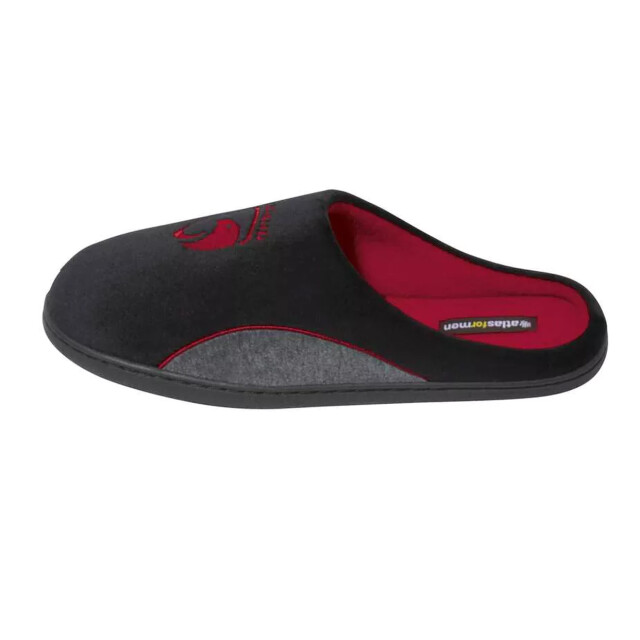 Atlas For Men Velours pantoffels voor heren UTAF1461_black large