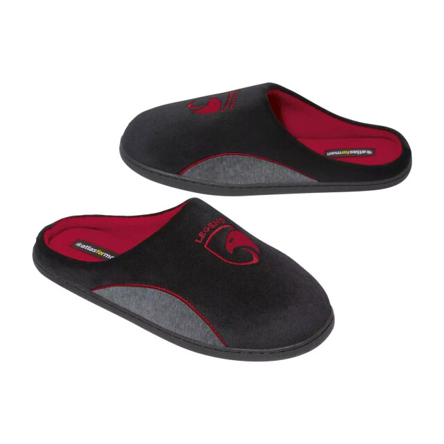 Atlas For Men Velours pantoffels voor heren UTAF1461_black large