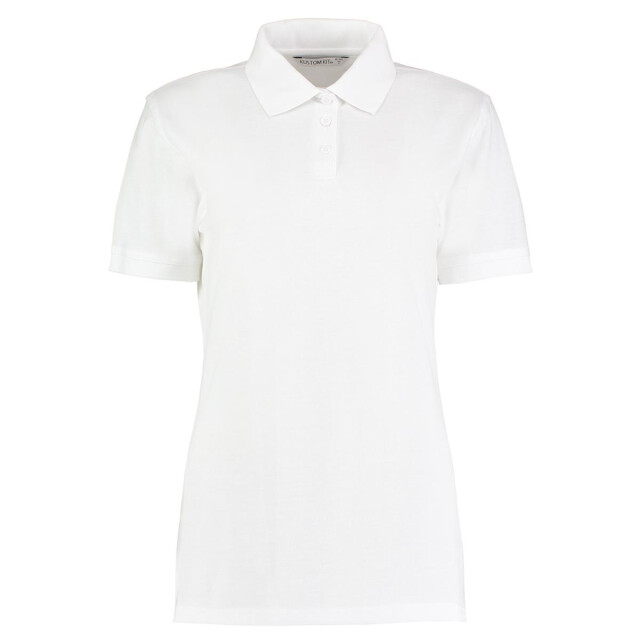 Kustom Kit Dames klassic superwash poloshirt met korte mouwen UTFK454_white large