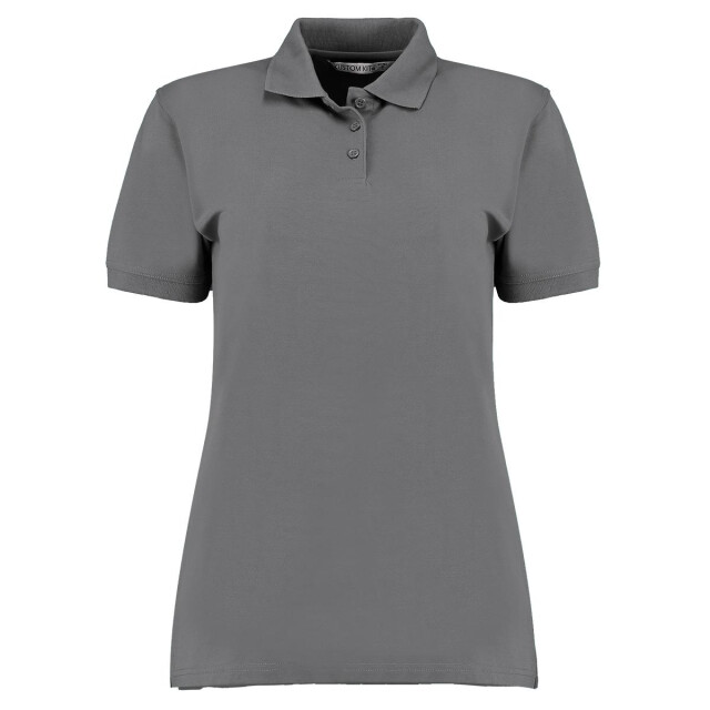 Kustom Kit Dames klassic superwash poloshirt met korte mouwen UTFK454_charcoal large