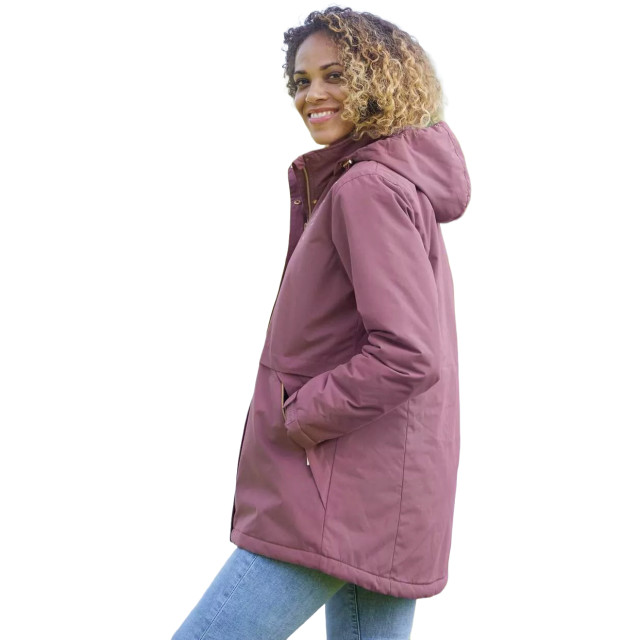 Atlas for Women Dames waterafstotende parka met capuchon UTAF1465_pink large