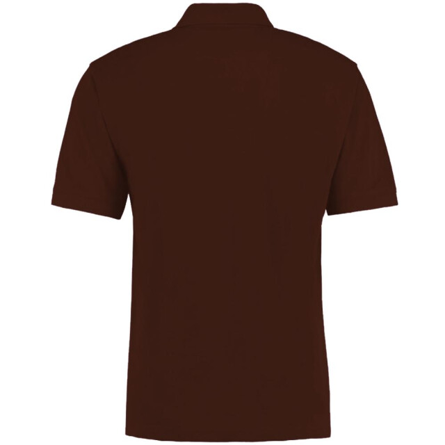 Kustom Kit Heren klassic superwash poloshirt met korte mouwen UTFK441_chocolate large