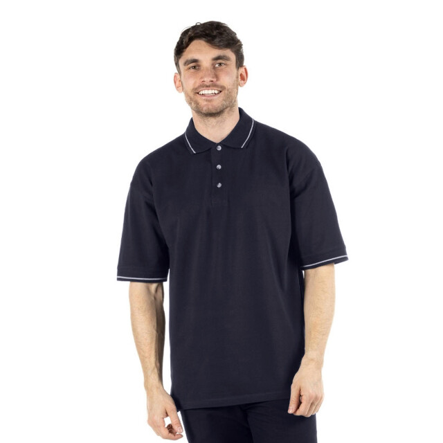 Kustom Kit Heren st. mellion heren poloshirt met korte mouwen UTFK449_navylightblue large