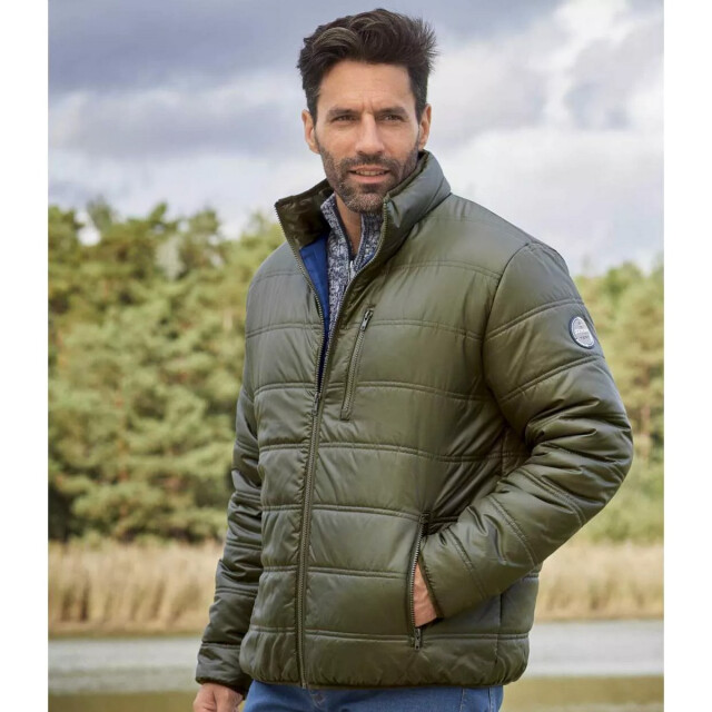 Atlas For Men Heren lichtgewicht waterafstotend pufferjack UTAF151_khaki large