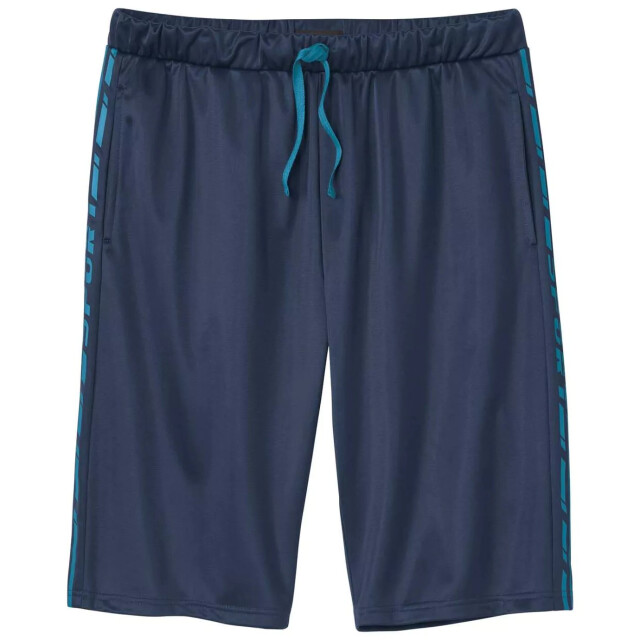 Atlas For Men Heren elastische taille jersey korte broek UTAF1340_navy large