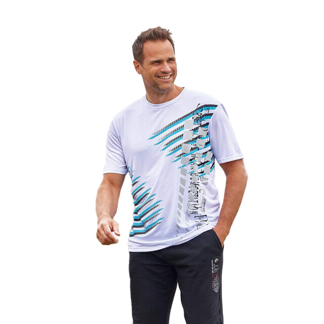 Atlas For Men T-shirt met grafische print voor heren (pak van 3) UTAF1331_bluewhiteblack large