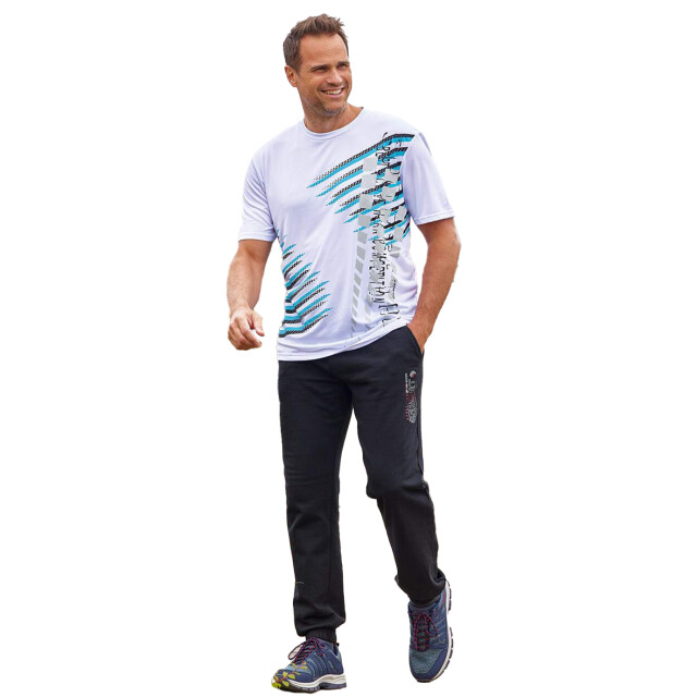 Atlas For Men T-shirt met grafische print voor heren (pak van 3) UTAF1331_bluewhiteblack large
