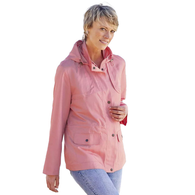 Atlas for Women Dames lichtgewicht windjack UTAF1092_pink large