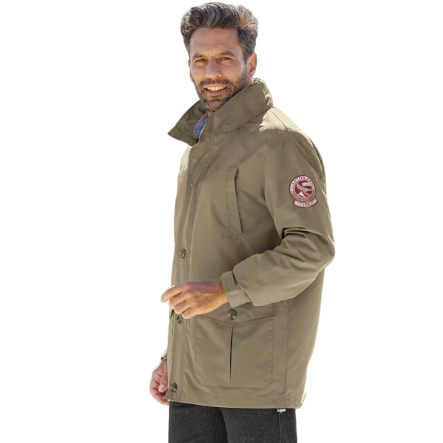 Atlas For Men Waterafstotende heren parka met meerdere zakken UTAF1248_beige large