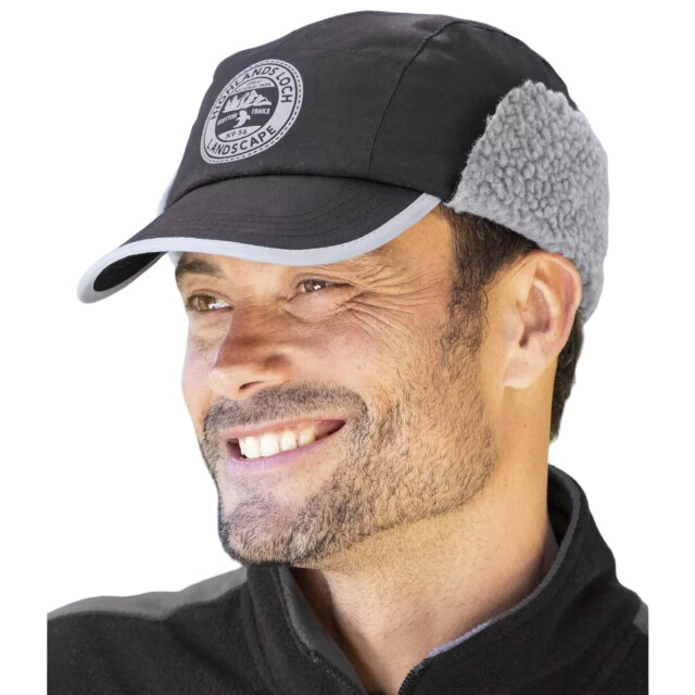 Atlas For Men Heren microvezel sherpa gevoerde muts UTAF1108_black large