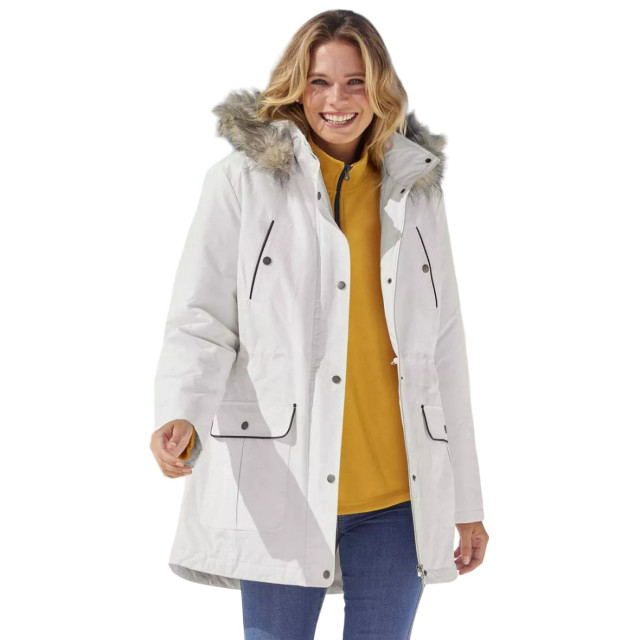 Atlas for Women Dames waterafstotende parka met capuchon UTAF1000_offwhite large